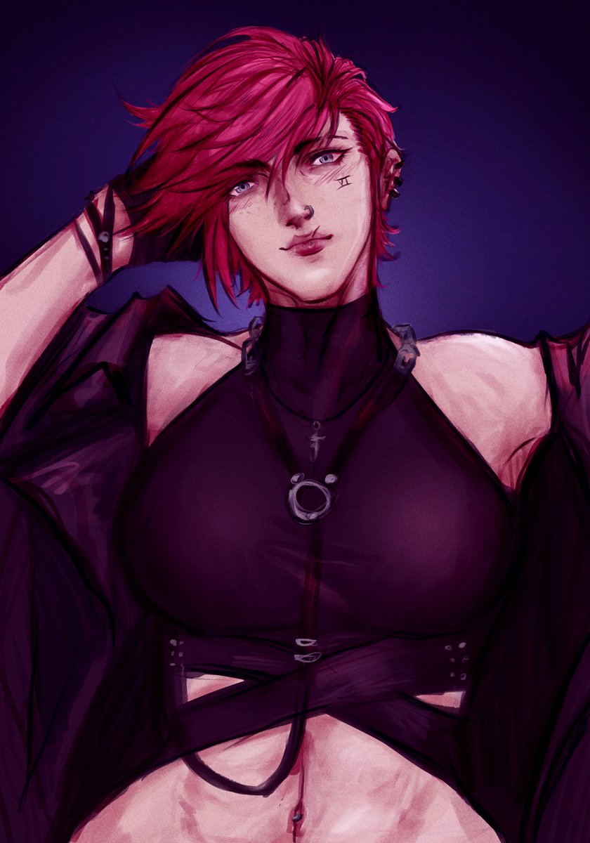 #Arcane #PathtoNowhere i just wanted to draw vi in zoya’s outfit thanks