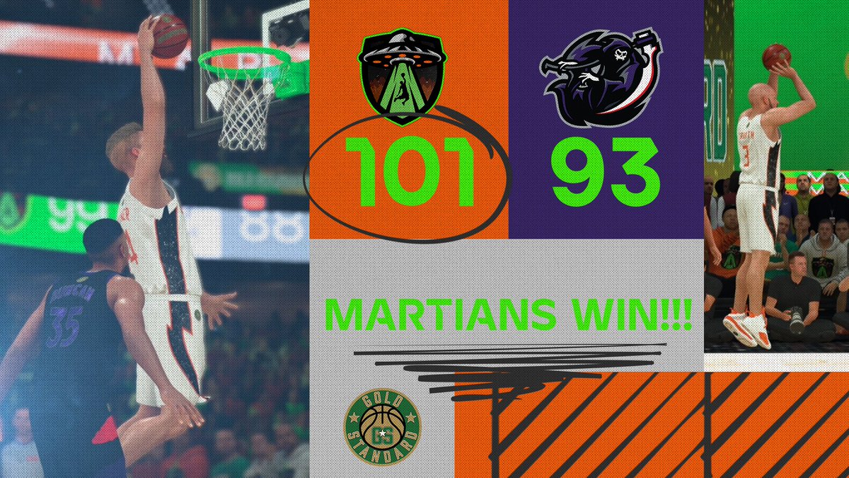 MARTIANS WIN AT HOME!!!