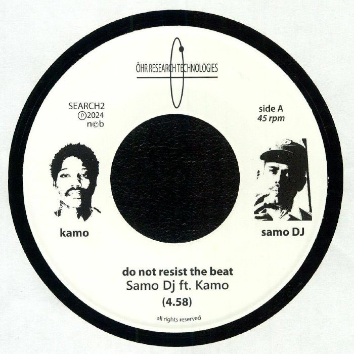 SAMO DJ X KAMO 
DO NOT RESIST THE BEAT 
7 “ VINYL ONLY RELEASE 
LIMITED TO 150 COPIES 
OUT TODAY AND WORLDWIDE

juno.co.uk/products/samo-…