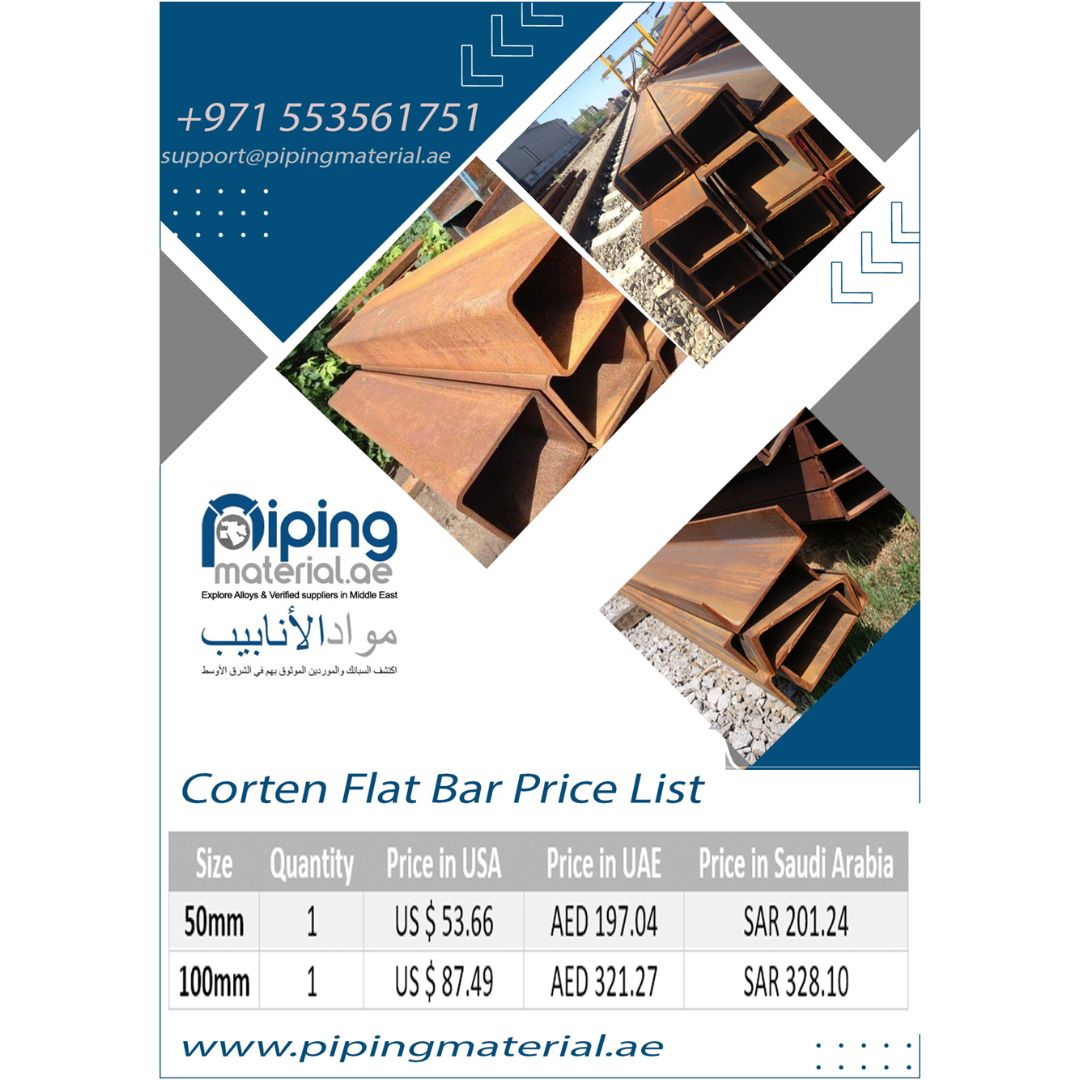 east_fze's tweet image. #corten #flatbar #cortenflatbar #pricelist #uae #saudiarabia #longproducts #steelprice #dubai #suppliers

Visit us: bit.ly/4ev3t30