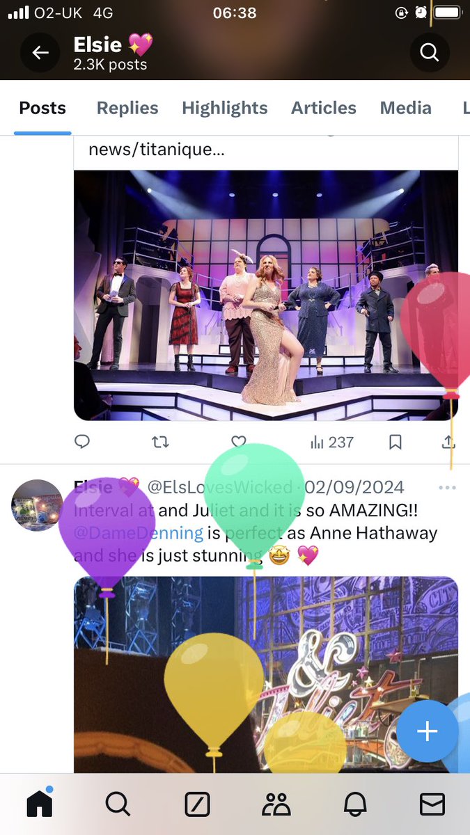ElsLovesWicked's tweet photo. Balloon day!! X https://t.co/TugcP20JbY