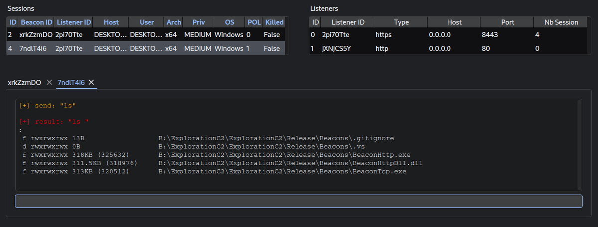 TeamServer and Client of Exploration Command and Control Framework github.com/maxDcb/C2TeamS… #Pentesting #CyberSecurity #Infosec