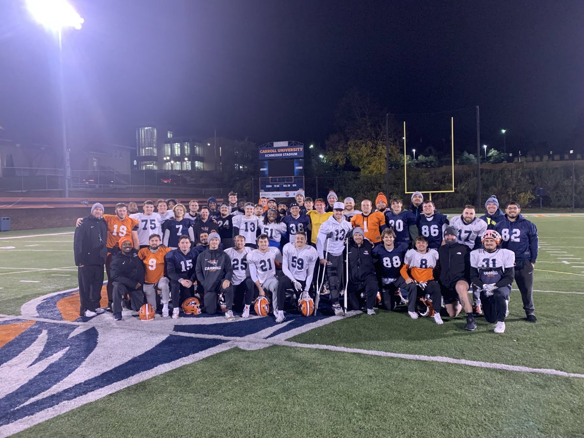Mike Budziszewski (@coachbuddah) on Twitter photo What an amazing group of seniors!!! It is a special class for <a href="/piofootball/">Carroll U Football</a> and our staff as this is our first full recruiting class we brought in 4 years ago. So many great young men that helped us build this program into something truly special! #FAMILY What an amazing group of seniors!!! It is a special class for <a href="/piofootball/">Carroll U Football</a> and our staff as this is our first full recruiting class we brought in 4 years ago. So many great young men that helped us build this program into something truly special! #FAMILY