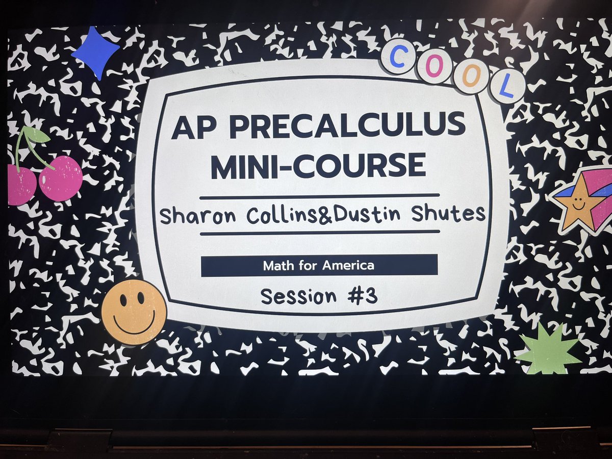 collinsnyc's tweet image. Today’s beauty Part II - I absoluted loved co-facilitating the MfA virtual #APPreCalculus mini-course. Thank you @MathforAmerica for selecting this inaugural #APPreCalc course for current and future NYC APPreCalc #teachers.