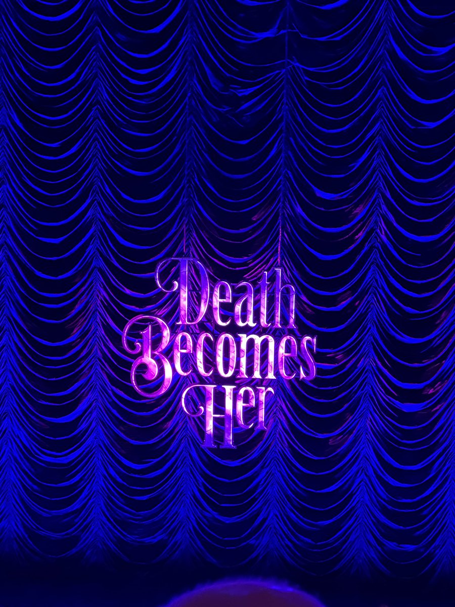 PeteFighter's tweet photo. . @DeathBecomesBwy was amazing !
Best show I’ve seen in ages!!
But Michelle Williams in timesless fashion proves again she can’t keep up with the other 2 ladies on stage! #poormichelle #deathbecomesher https://t.co/xrhmAkN3fR
