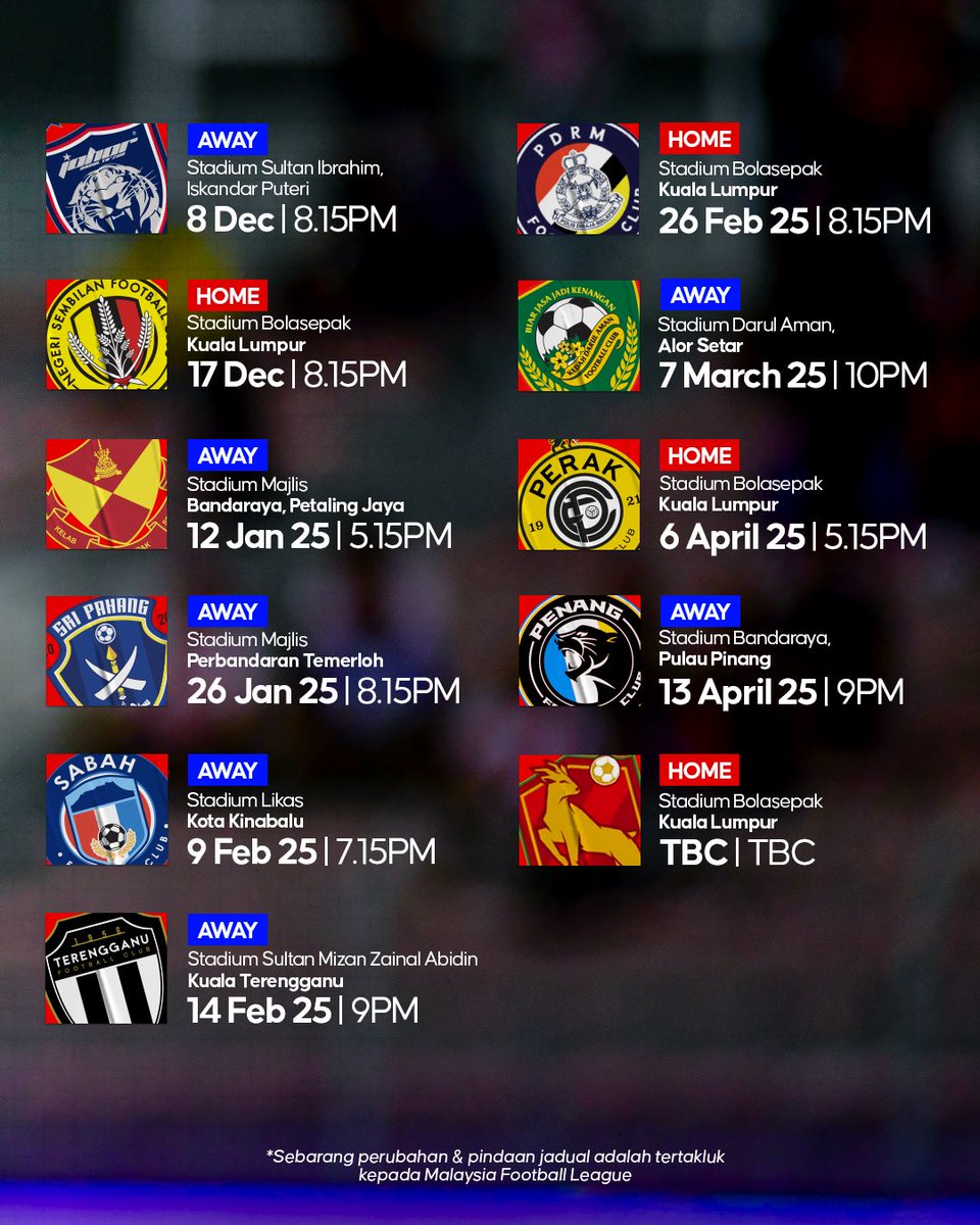 KLCityFootball's tweet image. Mark your calendars because the CityBoys are going to be bringing some heat! 🔥
#klbandarayarendahkarbon #klcityfc #sampaimatikualalumpur #cityboys
