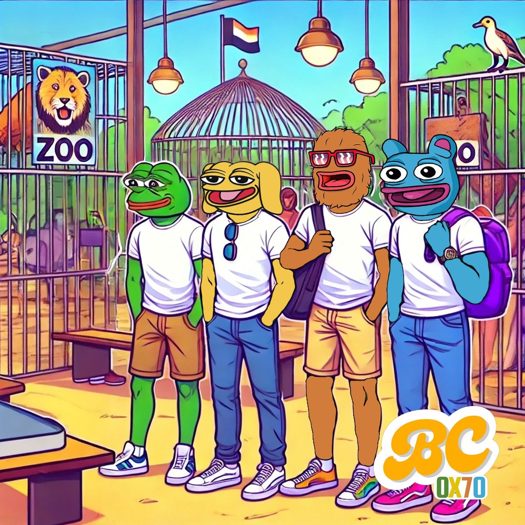 The Boys are at the Crypto Zoo - who shall we see? Moodeng Pesto Pnut  memorial Mew #boysclub #0x70 #club0x70