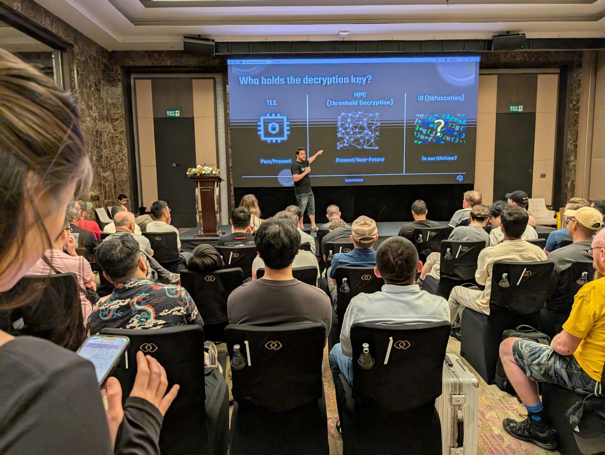 Another epic Encryption Day is in the books. The calibre of content and conversations had was 🤌🤌🤌

Thank you to everyone who attended!