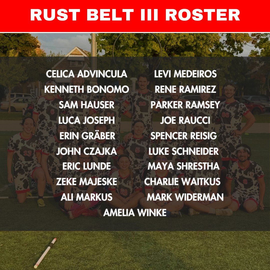 Shaking the rust off for our first official tourney this season!