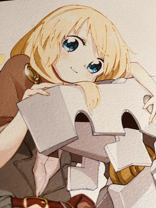 無事に新刊届きました見てくださいこの可愛さ…!!!!!光の具合でラメみたいに光ってとっても綺麗に仕上がってます!!!!全人類拡大して見て…!!!! 