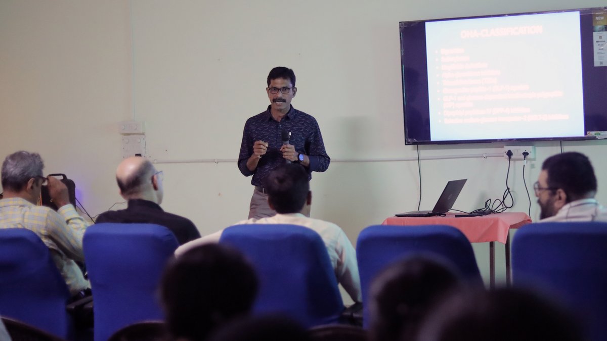 SrinivasVarsity's tweet photo. In honor of World Diabetes Day, SIMS RC’s Department of General Medicine hosted a mini-symposium spotlighting innovations in diabetes care. Dr. Harun from KMC Mangalore delivered an insightful keynote, sharing the latest approaches in diabetes management. 1/2
#DiabetesDay #SIMSRC https://t.co/4SRCSi9Z4m