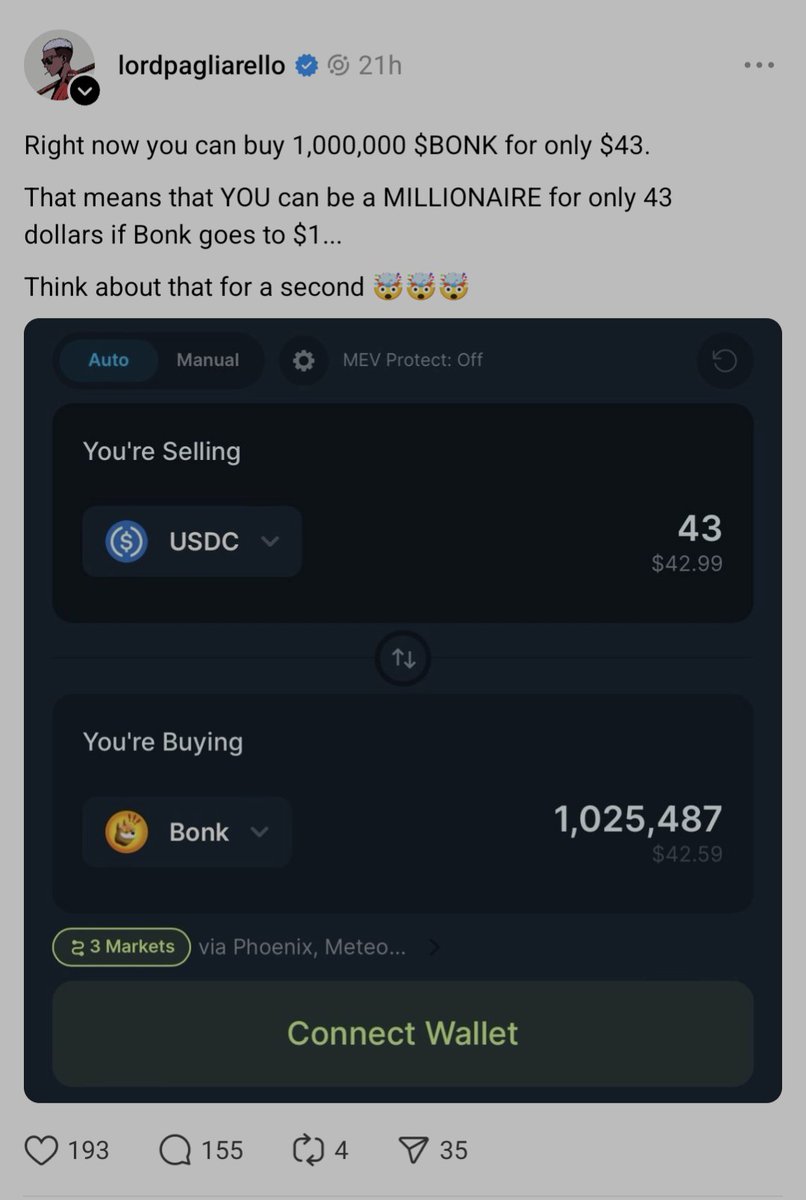 VongdudeJason's tweet image. These types of people brought bad taste to the space . . . 

Prove me I am wrong ! ! !