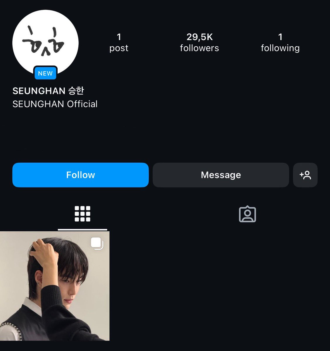 DONT FOLLOW THE NEW ACCOUNT! WE ARE BOYCOTTING! 

Sh will forever have our support! But sm is TESTING, if they see that he has support as a solo they will never bring him back 

We have to be strong asking him BACK and DONT SUPPORT THE SOLO AGENDA 
 
DROP THE TAGS