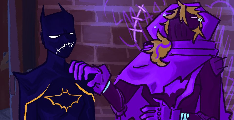 mantafizzy's tweet photo. MORE STEPH PLUS A CASS YAY YIPPEE!!(i love them so much you guys) #dc_comics #batgirls #dcspoiler #blackbat #batman #batfamily https://t.co/3auibMFFmj