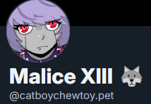 Malice XIII 🐺 tweet media