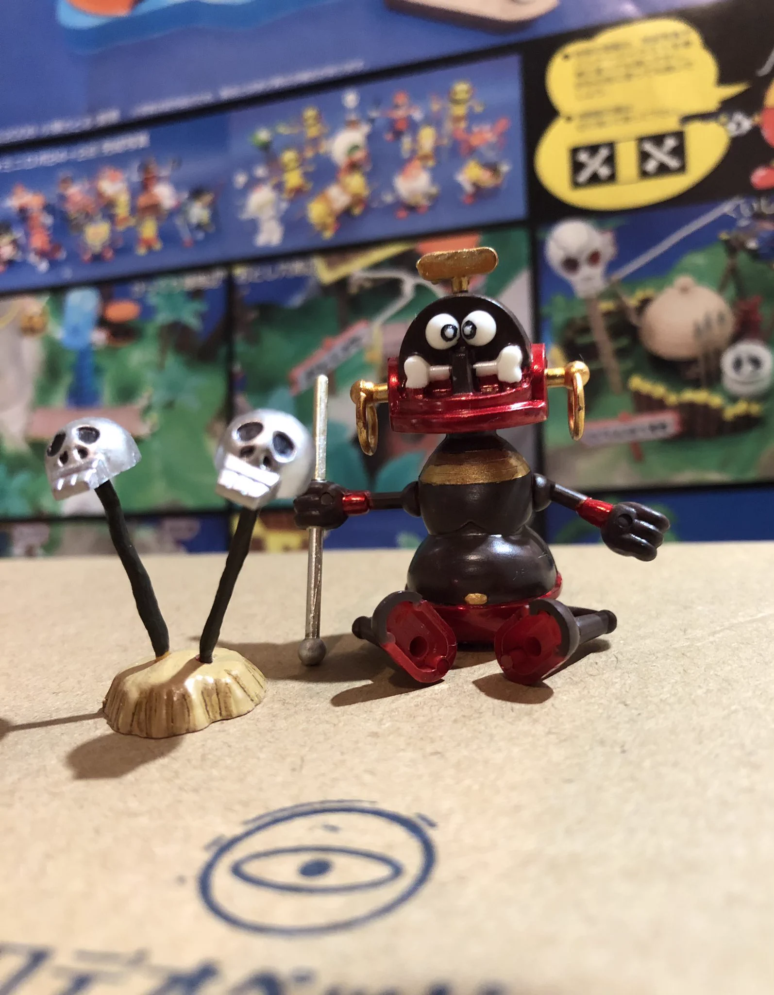 こたたけ X:ssä: ”ロボダッチ宝島より、「しゅうちょうクロ」作りまし