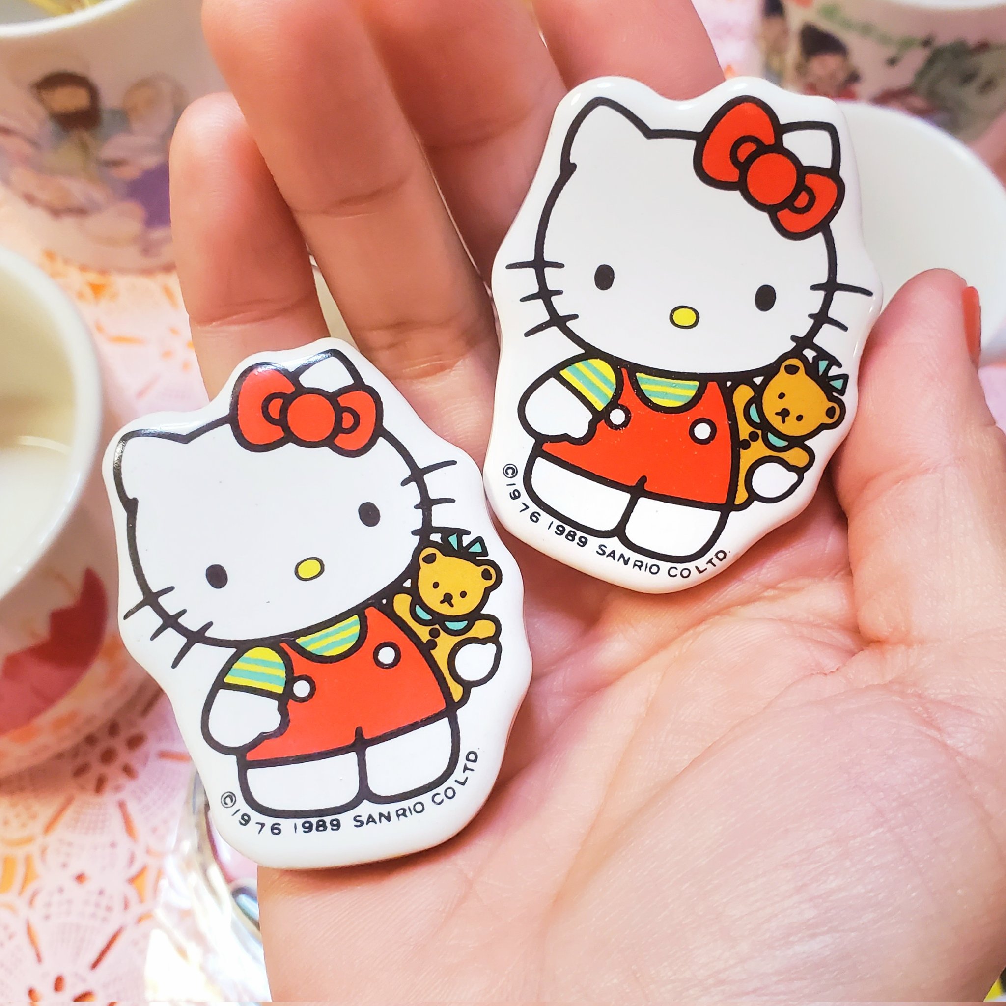 キティちゃん　箸置き MN reflector for WAKE.キティちゃん箸置き