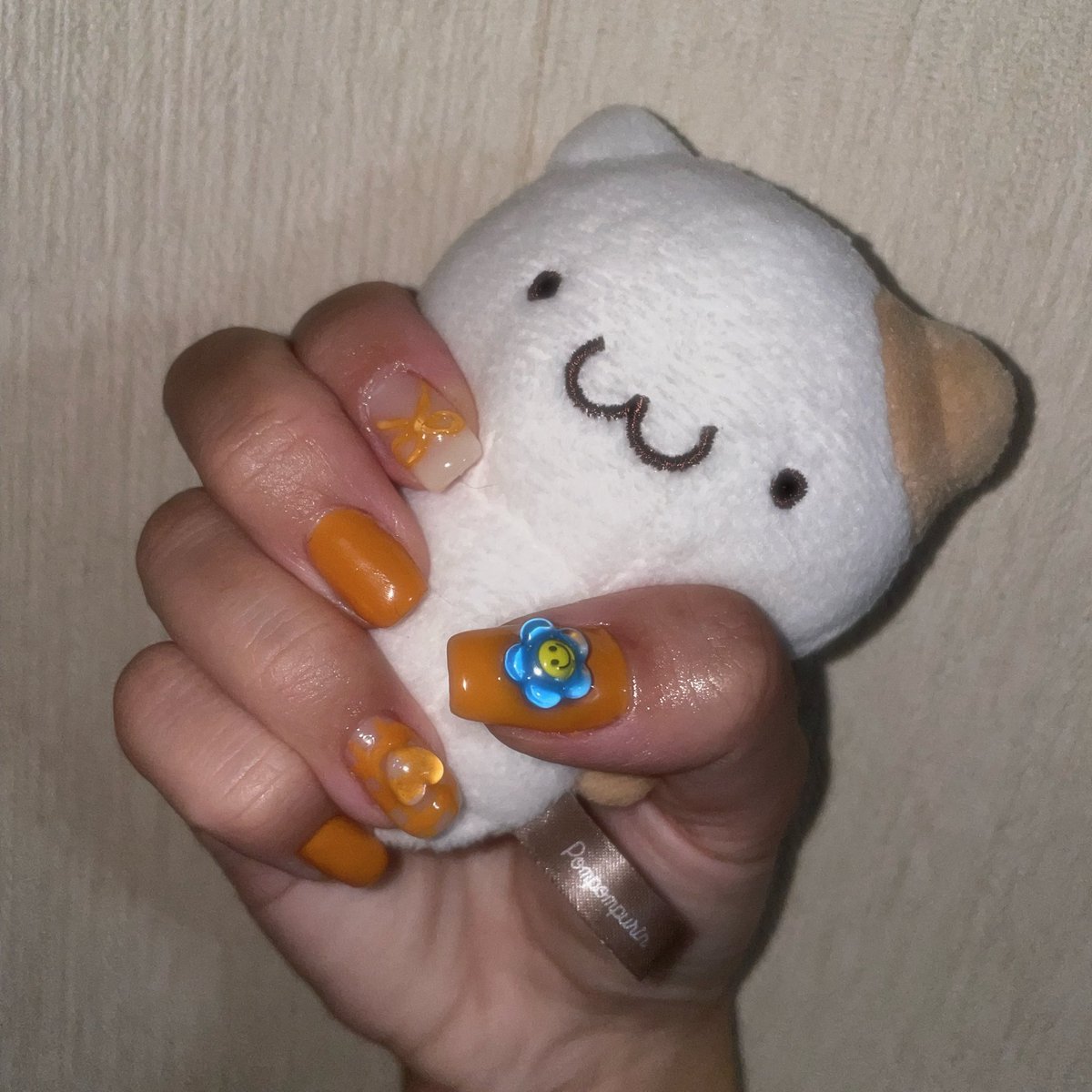 今回のネイルお気に入りすぎる🦋ᩚ