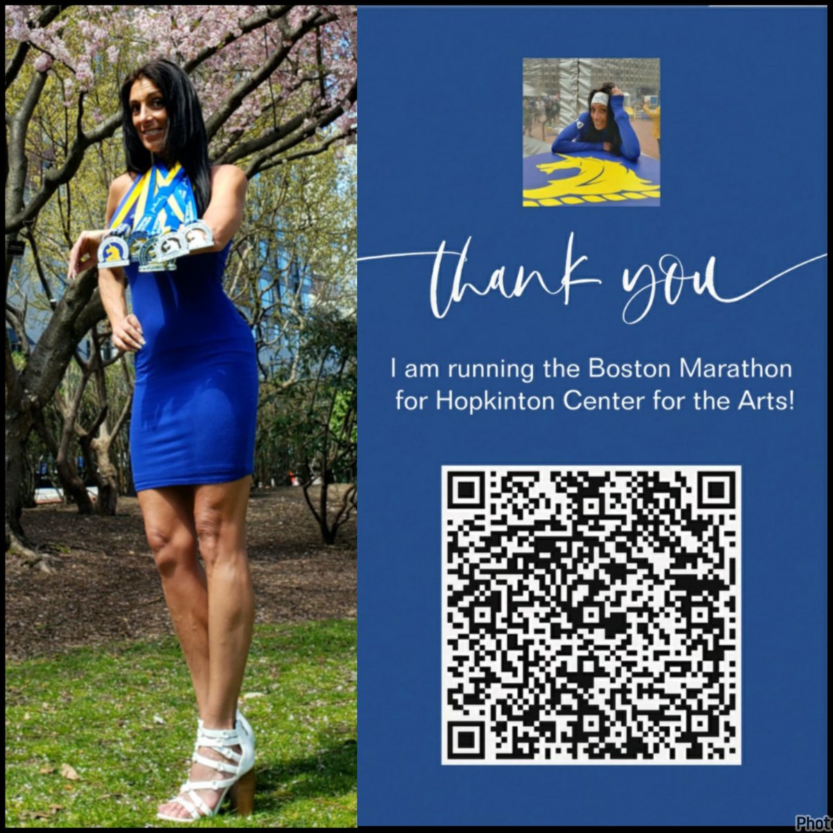dedicated262's tweet image. I am running the Boston Marathon for the Hopkinton Center for the Arts!
This year I am running to help others - I am honored to be given the opportunity to raise funds for HCA- one of the strongest growing cultural institutions in Boston’s Metro West.
Link in bio - read my page