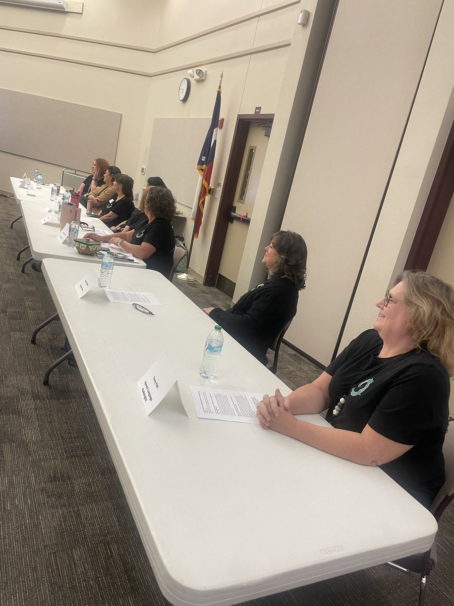 KellerSped's tweet photo. Our 2nd PACT meeting was packed full of information &amp; collaboration. We started with a department update, then moved into “Ask the Expert”. We had a multidisciplinary panel of professionals that answered parent questions. @Keller__ISD https://t.co/dsnE3ckWkm