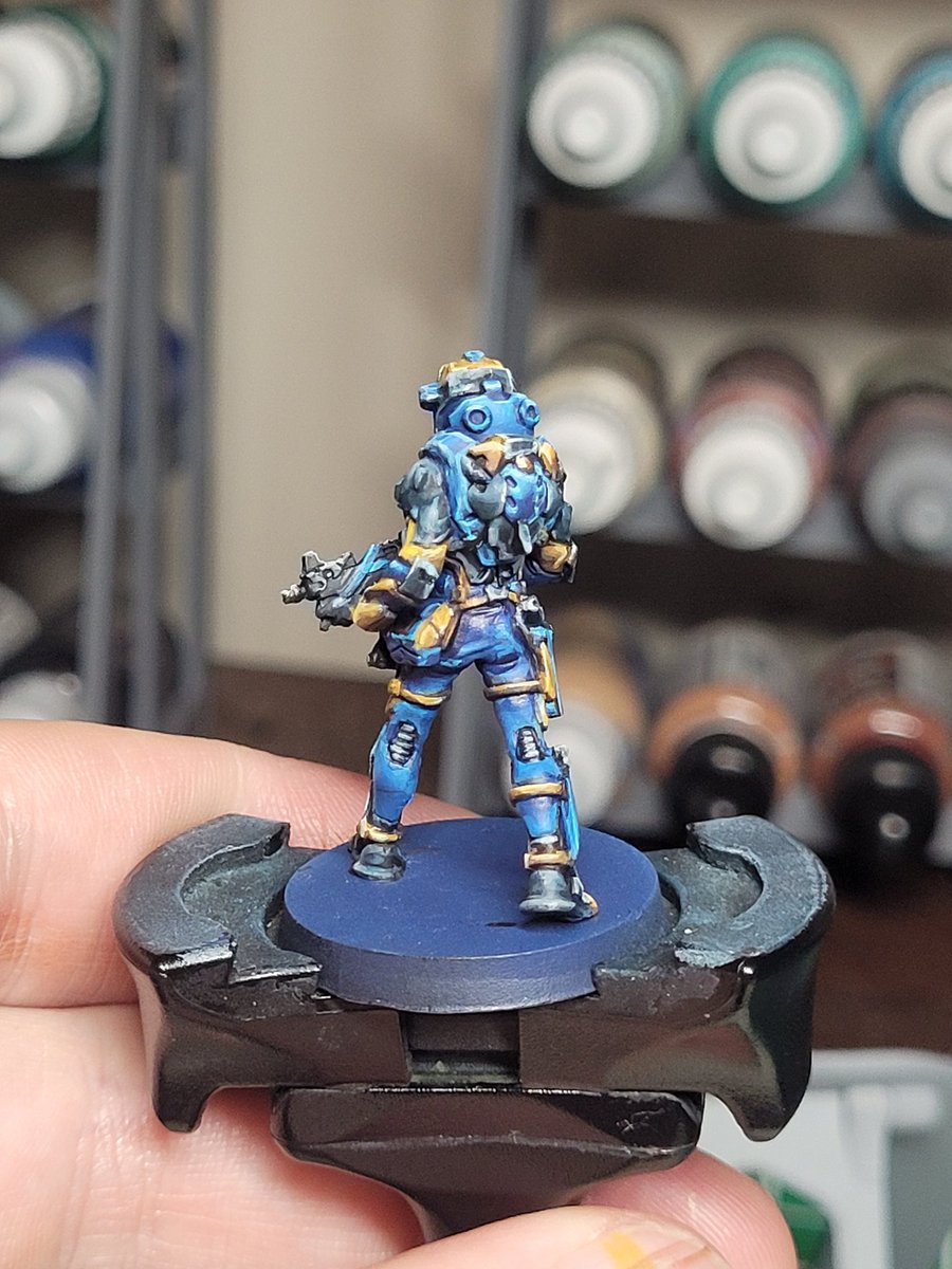 NerdvanaMinis's tweet photo. Getting a lot closer on the Sarko - just some cleanup and black lining before I base it

#hobbystreak 546
#infinitythegame https://t.co/qSXchCCGqG