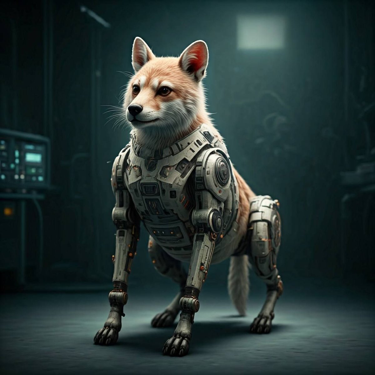 veilofdata's tweet image. Imagine a world where animals are enhanced by technology—instincts and algorithms fused. Who’s in control then? #TechEvolution #TheAlgorithm