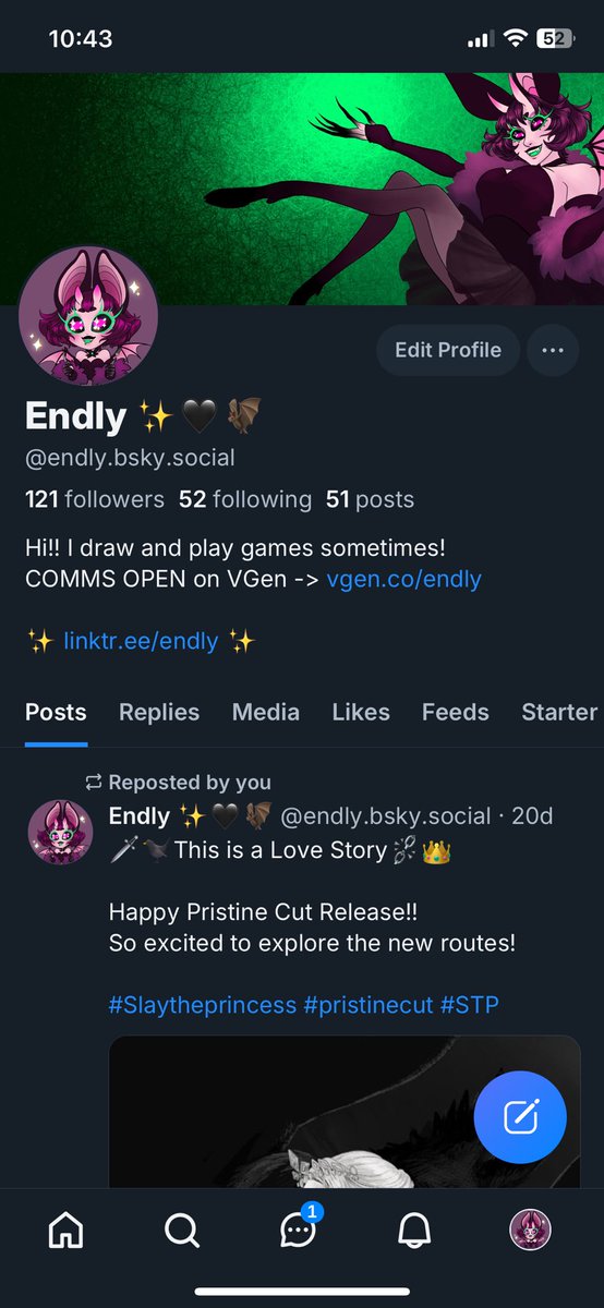 About to go delete a bunch of things (policy changes etc etc) but in case you wanna find me elsewhere 👀👀👀