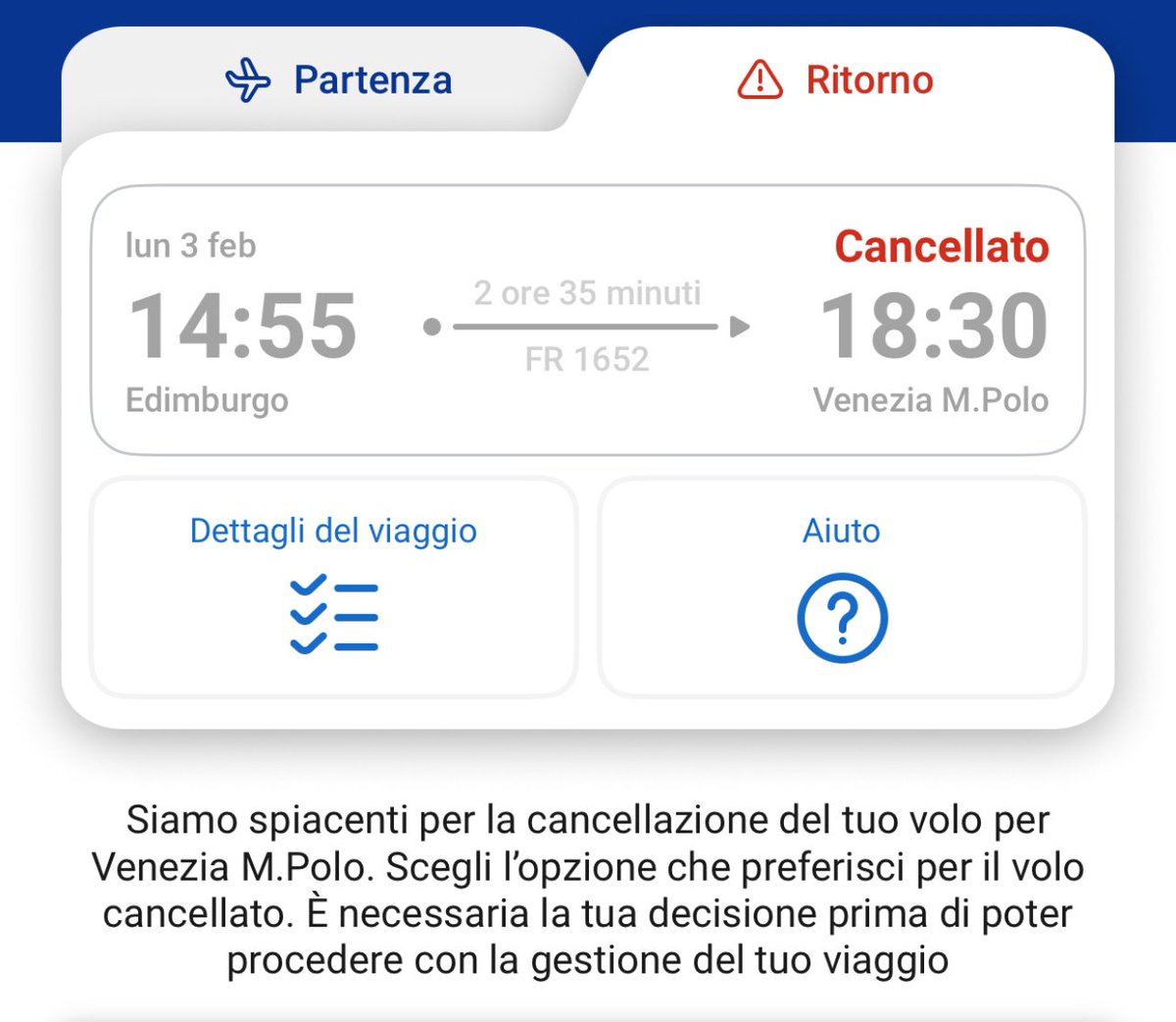 Buongiorno anche a te <a href="/Ryanair_IT/">Ryanair Italia</a> <a href="/Ryanair/">Ryanair</a> ….