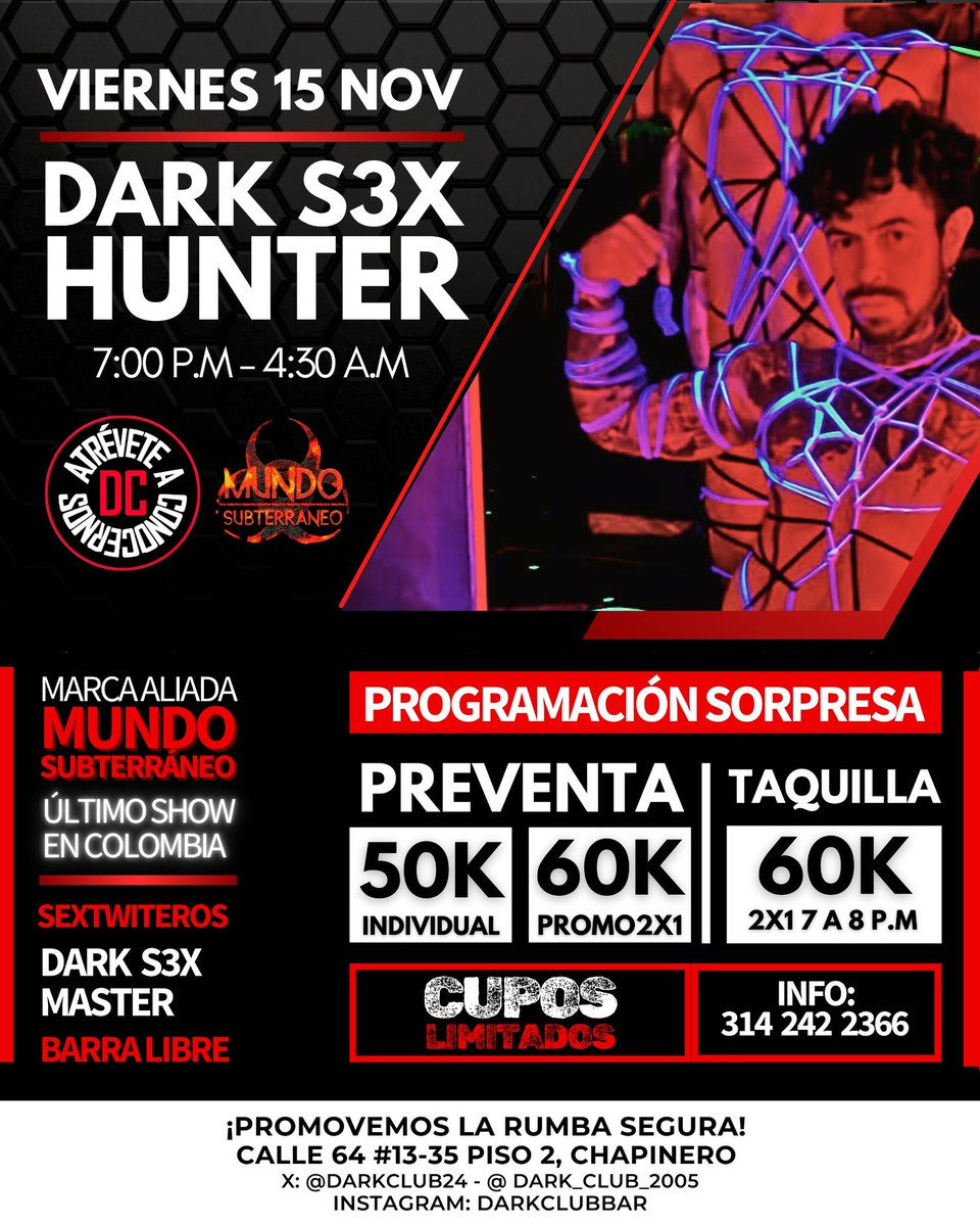 MUNDO 🛸 SUBTERRÁNEO👾TECHNO tweet media