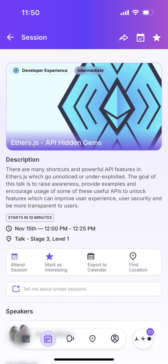 yuetloo.eth (@yuetloo) on Twitter photo <a href="/ricmoo/">RicMoo (ricmoo.eth)</a> will be talking about ethers.js hidden gems in 10 mins at stage 3. Don’t miss it! <a href="/ricmoo/">RicMoo (ricmoo.eth)</a> will be talking about ethers.js hidden gems in 10 mins at stage 3. Don’t miss it!
