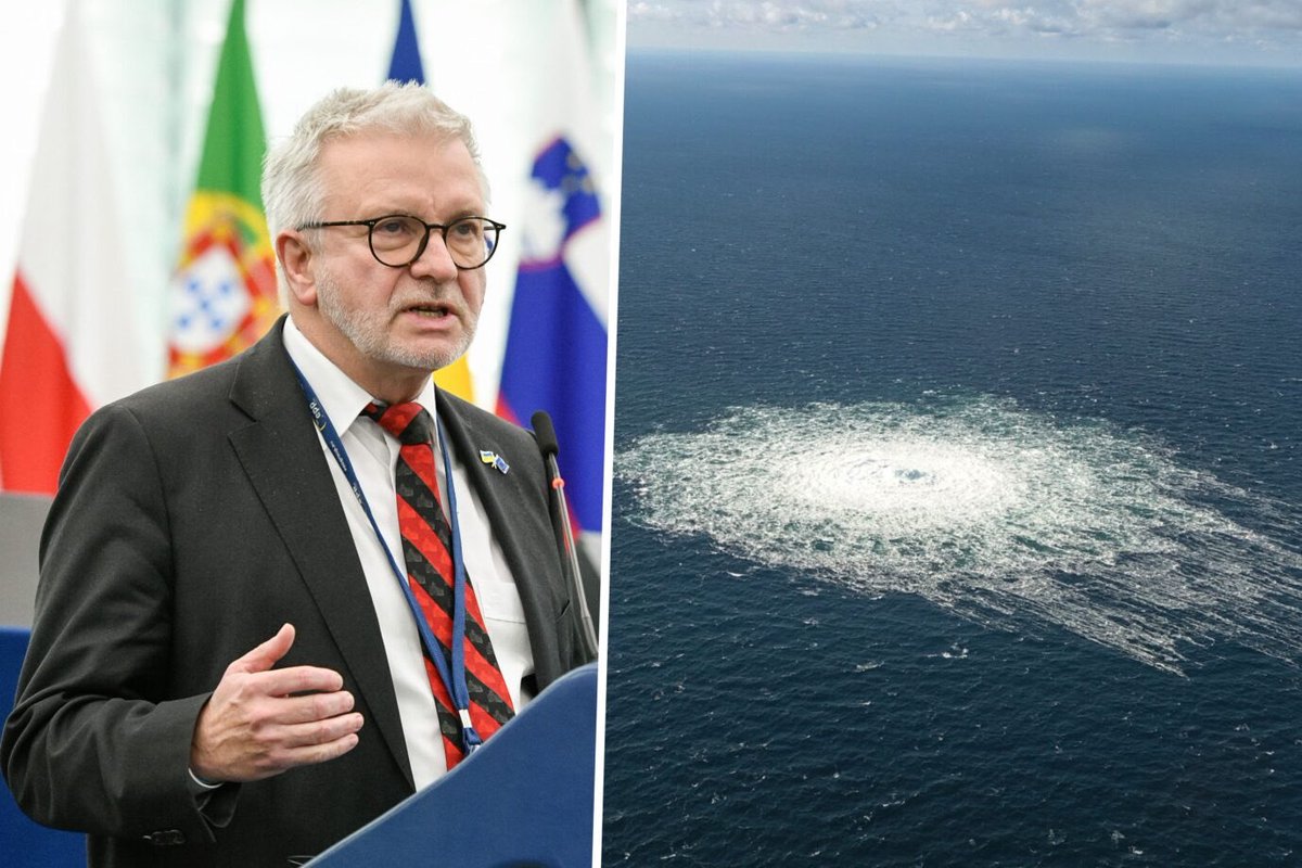 kripp_m's tweet image. ‼️  💥  „Grenzt an Landesverrat“: CDU-Politiker nennt Nord-Stream-Sprengung „legitim“

"Der CDU-Abgeordnete im EU-Parlament, Michael Gahler, hat den Angriff auf die Nord-Stream-Pipeline begrüßt. 

„Ich weiß nicht, ob es die Ukrainer waren. Aber selbst, wenn sie’s waren, ist es…