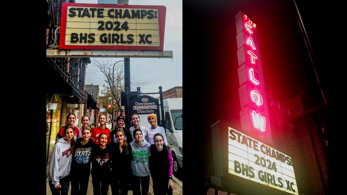 That’s a great sign on the Catlow!  #FastFillies State Champs 2024