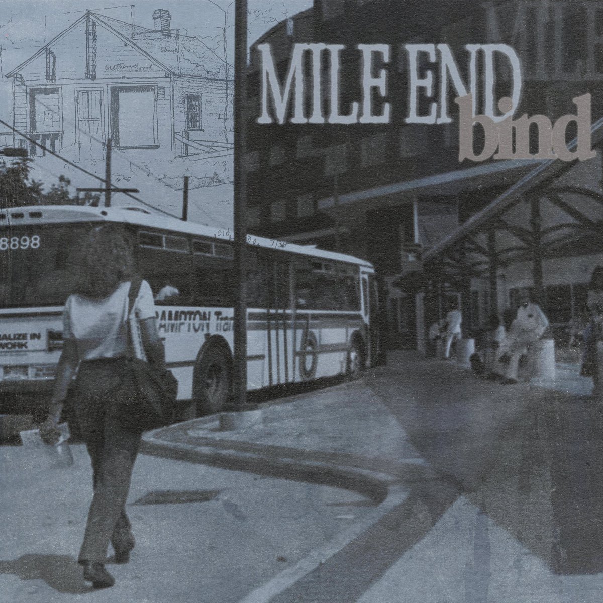 Mile End by Mile End is out now wherever you stream. I did the whole art direction for this rollout. 

The deck they gave me was just a text that said "Brampton". 

Shout out Mile End, shout out Flower City, and shout out <a href="/newmoralityzine/">NEW MORALITY ZINE</a> 🖤