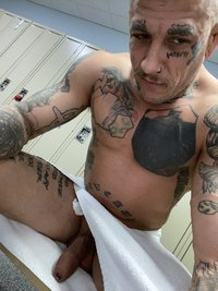 Tatted up and randy