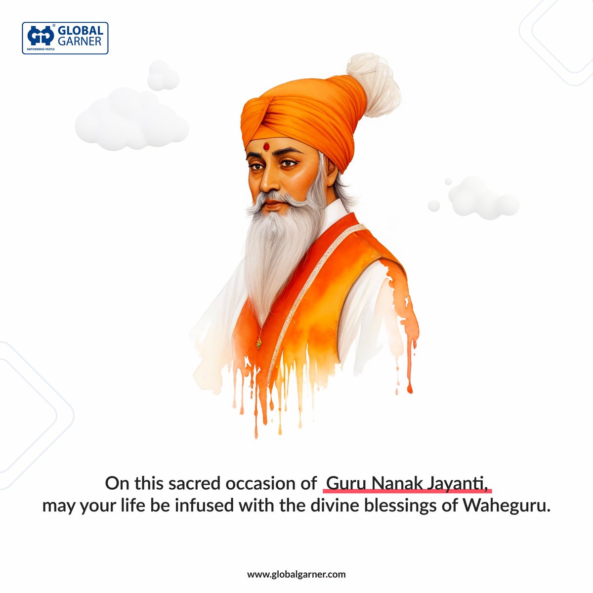 MyGlobalGarner's tweet photo. ✨ Celebrating the light and wisdom of Guru Nanak Dev Ji on this auspicious day. 

May his teachings guide us towards peace, compassion, and unity. 🌼 

#GuruNanakJayanti Blessings to all! 🙏

#GuruNanakJayanti #GuruNanakDevJi #GlobalGarner #BeZiddi #KeepWalking https://t.co/IzP9JBg5Tl