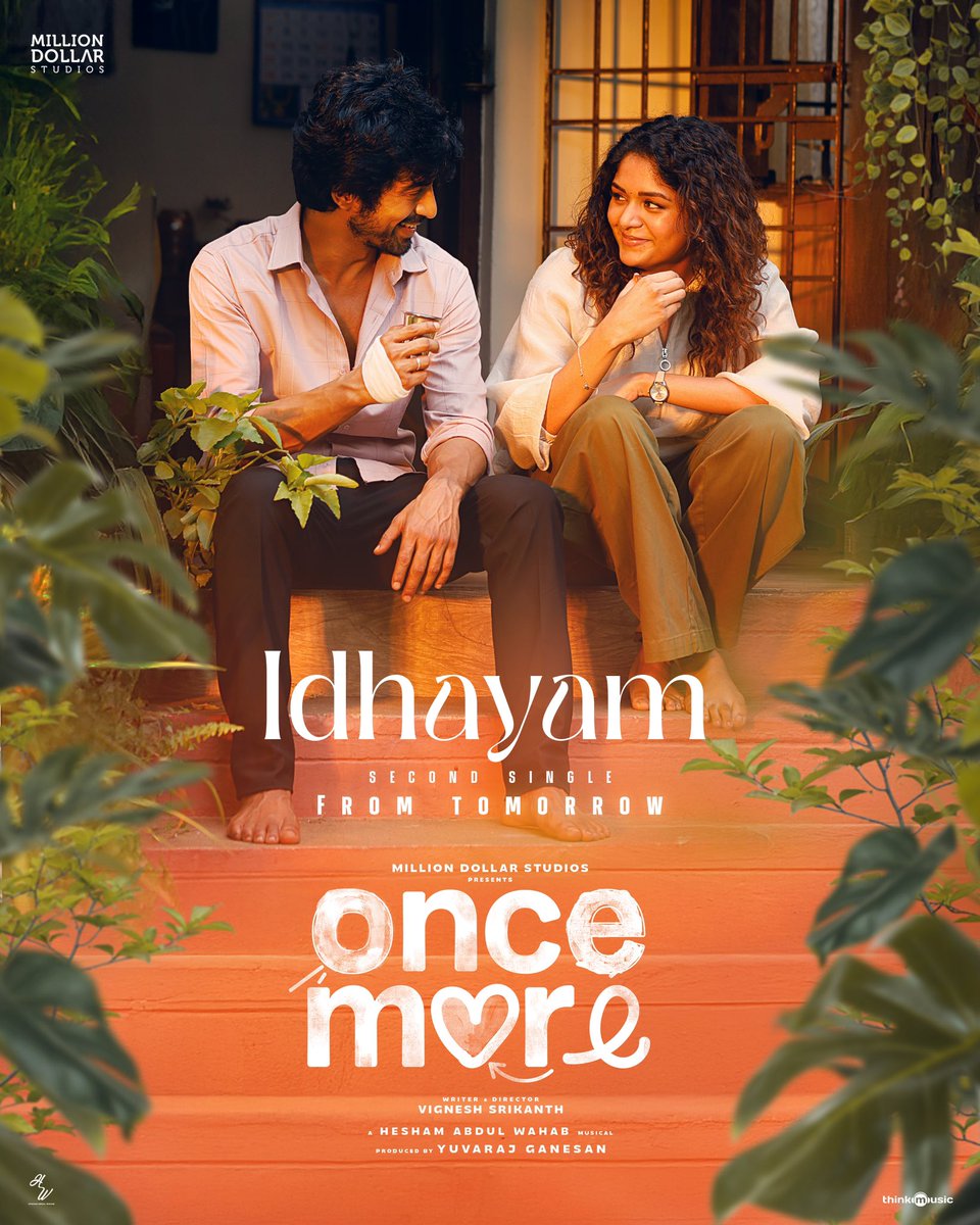 Aditi Shankar (@aditishankarofl) on Twitter photo #oncemore’s “Idhayam” ♥️ from tomorrow!
Catch a glimpse at 5pm today
<a href="/iam_arjundas/">Arjun Das</a>
<a href="/isrikanthmv/">Vignesh Srikanth</a>
<a href="/HeshamAWmusic/">Hesham Abdul Wahab</a>
<a href="/Foxy_here03/">Aravind Viswanathan</a>
<a href="/MillionOffl/">Million Dollar Studios</a>
<a href="/thanga18/">S Thangadurai</a> #oncemore’s “Idhayam” ♥️ from tomorrow!
Catch a glimpse at 5pm today
<a href="/iam_arjundas/">Arjun Das</a>
<a href="/isrikanthmv/">Vignesh Srikanth</a>
<a href="/HeshamAWmusic/">Hesham Abdul Wahab</a>
<a href="/Foxy_here03/">Aravind Viswanathan</a>
<a href="/MillionOffl/">Million Dollar Studios</a>
<a href="/thanga18/">S Thangadurai</a>