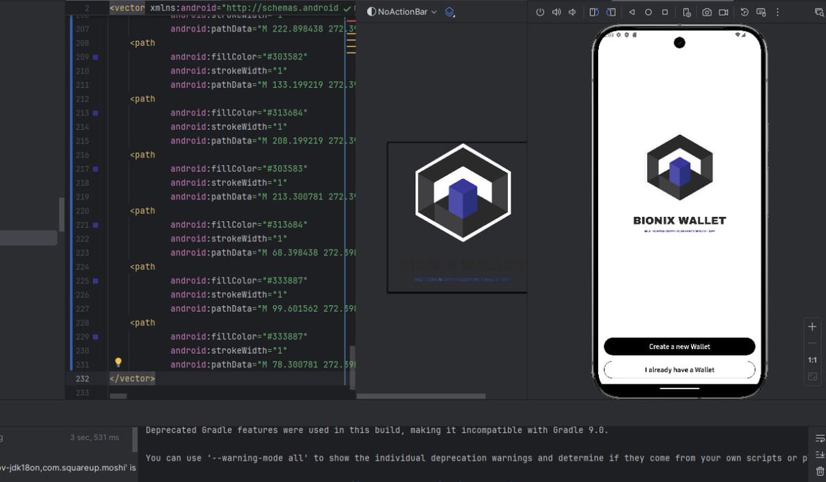 BionixLayer1's tweet photo. Bionix team is working on something 

Our Bionix Wallet App is in development, designed to give you a secure and simple way to manage your digital assets. Soon, you’ll be able to access the Bionix ecosystem all in one place.

Read more : https://t.co/hYtVgl1kaJ

#Bionix https://t.co/yXFR3GbqjH
