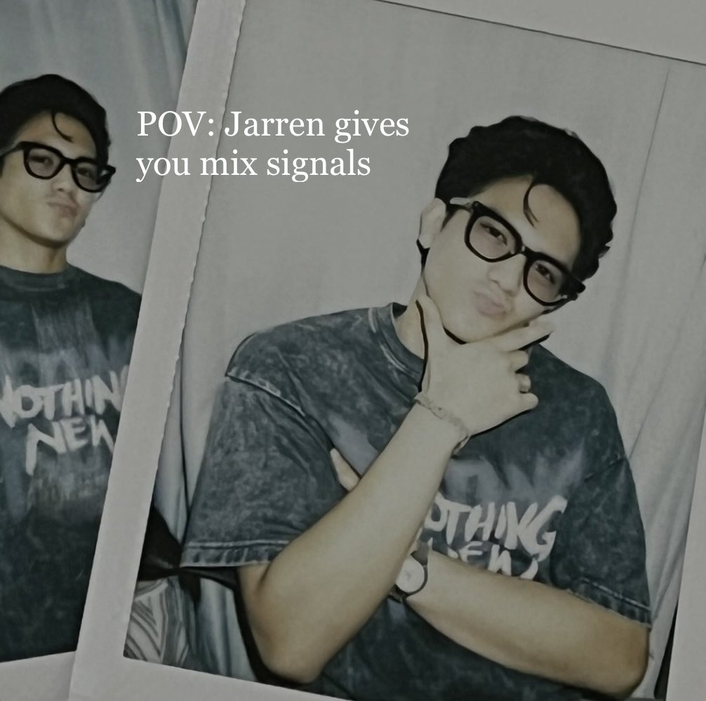 shewrite_z's tweet photo. #JARREN au wherein he gives mix signals https://t.co/524CJp2t0s