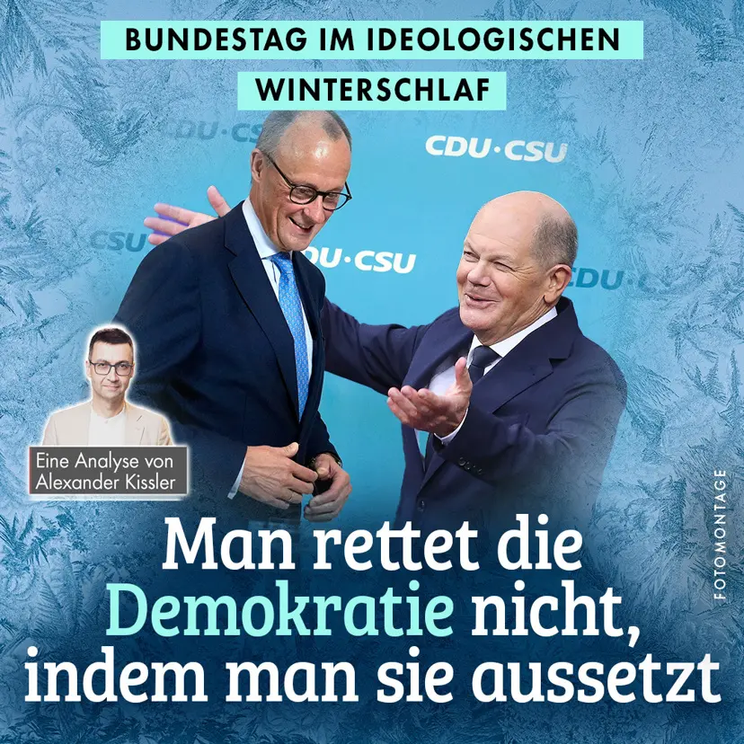 niusde_'s tweet photo. Die Minderheitsregierung von Scholz und die Unionsfraktion haben sich auf eine Art parlamentarischen Notbetrieb geeinigt. Der Rest der Opposition muss schweigen und kann keine Anträge einbringen. Diese Absprache widerspricht dem Geist der Demokratie.
https://t.co/1mGQudJfVQ https://t.co/jj1F905jZN