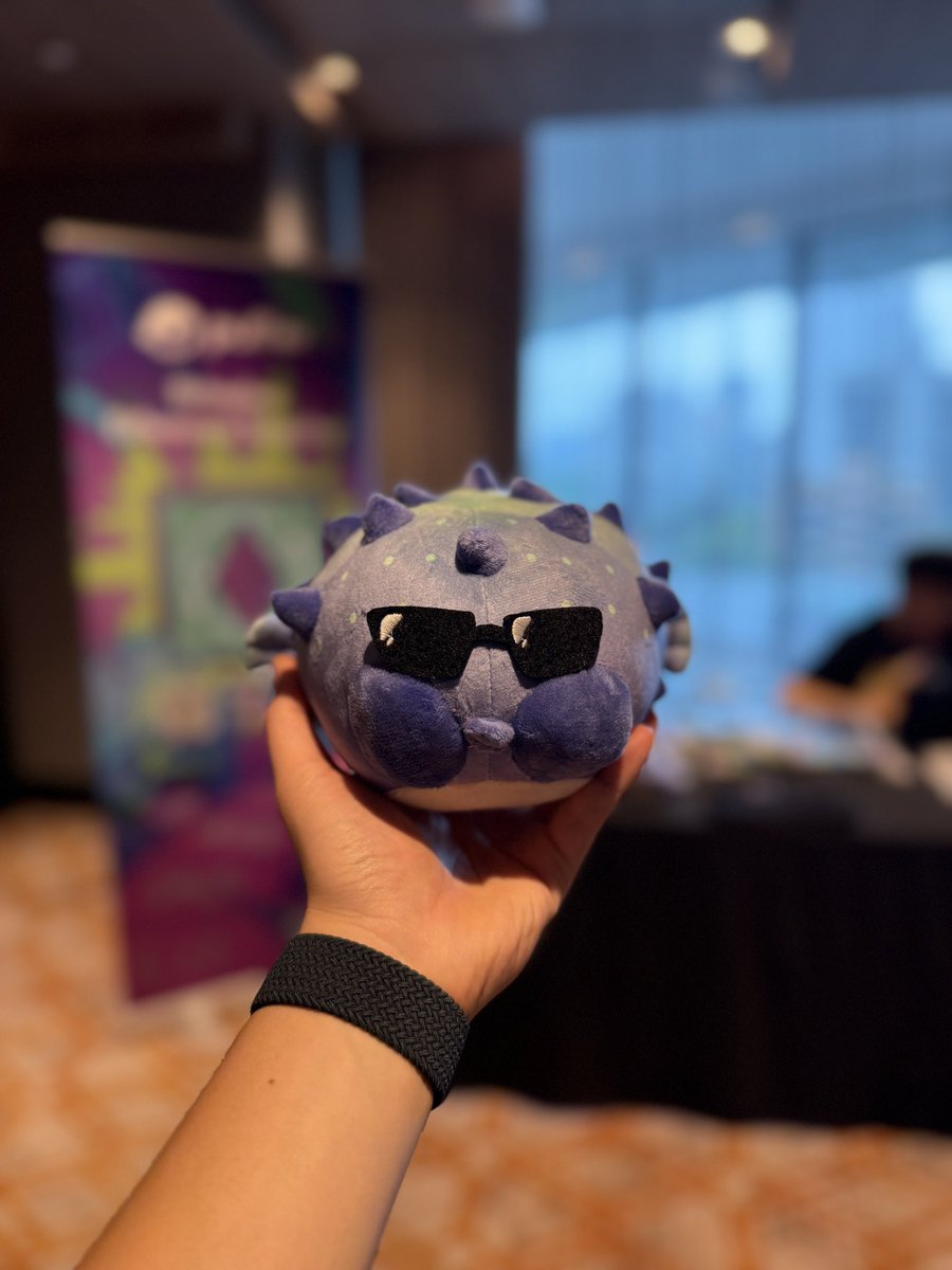 HgKim00's tweet photo. A wild and cute @puffer_finance appeared at #SequencingDay https://t.co/gLZpNANdxw