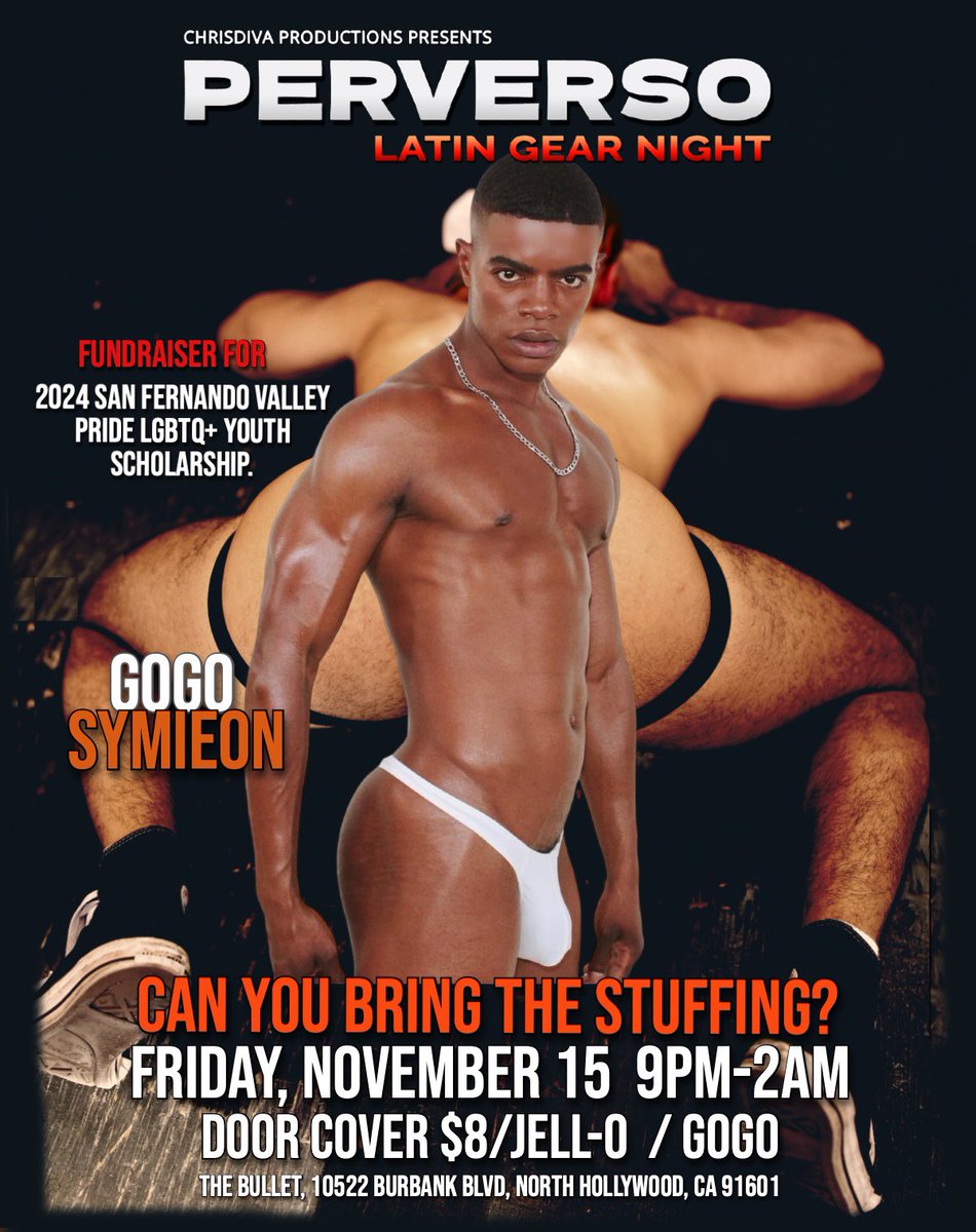 Perverso_Party's tweet photo. The hottiest and streameast party will be giving back to the community and we will be needing your guys’s help come and party with us and give back to our community 
⚙️ sexy Gogo
@Locked_Thug 
@GabethababeX 
@Symm_WestCoast 
and music 
Hosted by @keeping_chris https://t.co/du2u64V2bR