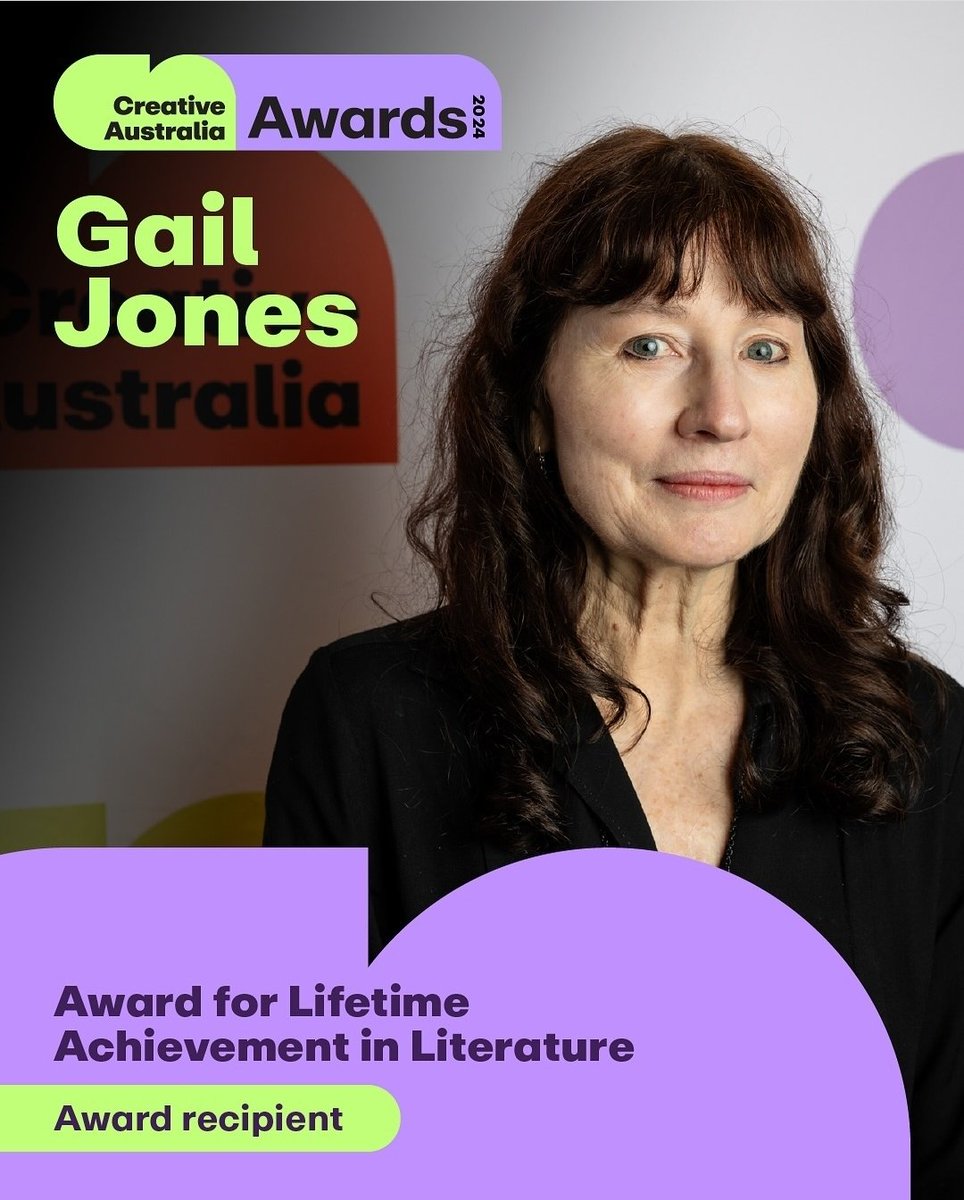 ASAL (@asaustlit) on Twitter photo Incredible news from the <a href="/creative_gov_au/">Creative Australia</a> awards last night, we're thrilled that Gail Jones was recognised for the Lifetime Achievement in Literature Award! Congratulations to Gail Jones, and to the winners of the other categories as well 🥳👏🎉 Incredible news from the <a href="/creative_gov_au/">Creative Australia</a> awards last night, we're thrilled that Gail Jones was recognised for the Lifetime Achievement in Literature Award! Congratulations to Gail Jones, and to the winners of the other categories as well 🥳👏🎉