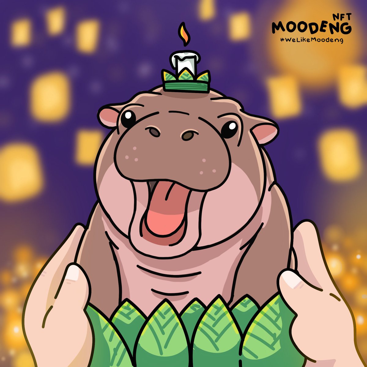 HAPPY LOYKRATHONG 🇹🇭🌺🌼🦛🌸💖✨🇹🇭