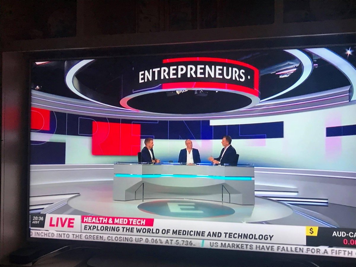 How lives change….me in the middle, on the telly.