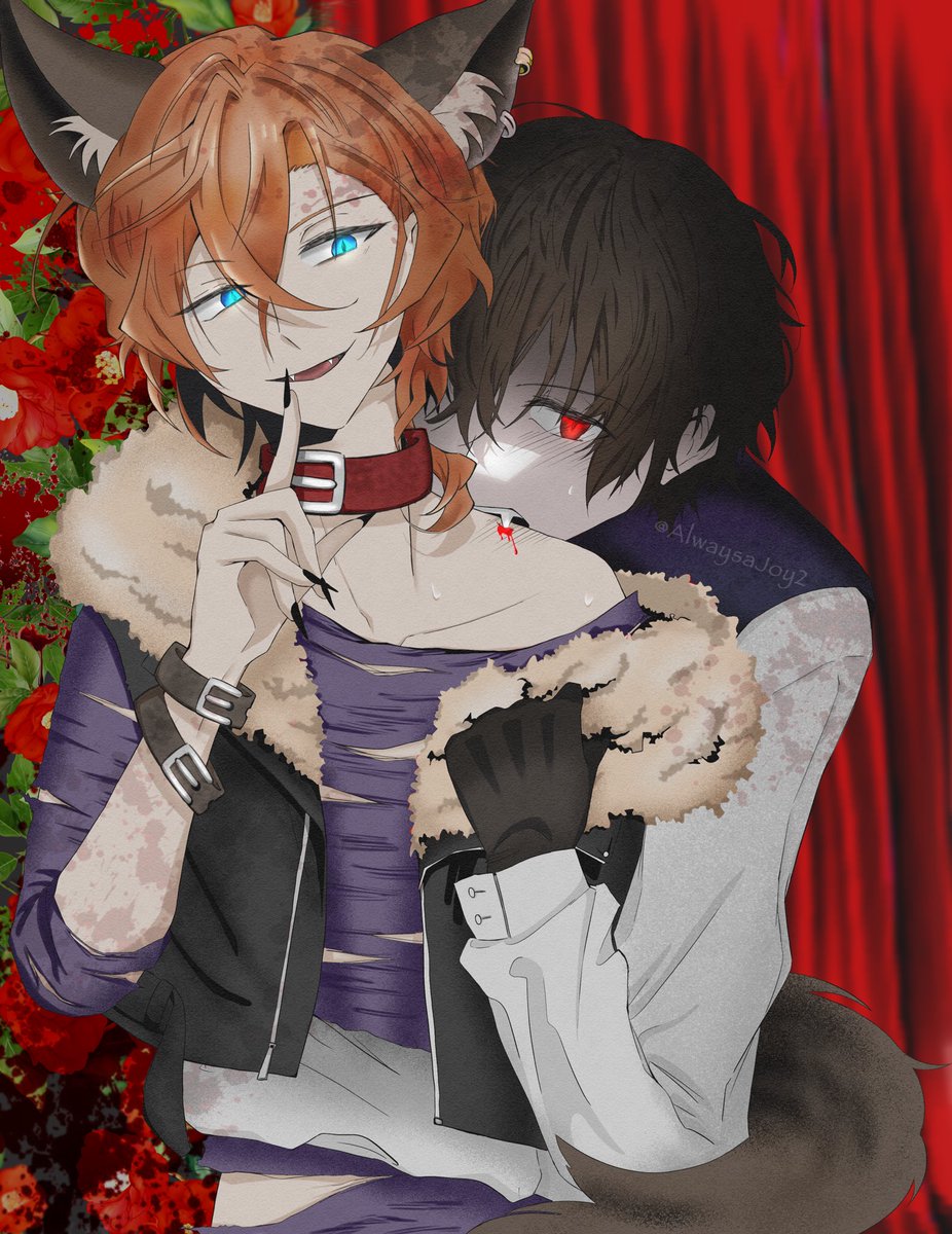 My piece for <a href="/BSDHallwnZine/">Beneath the Moonlight: A BSD Halloween Zine</a> 
#soukoku 
🔗 bsdhalloweenzin.itch.io/beneath-the-mo…