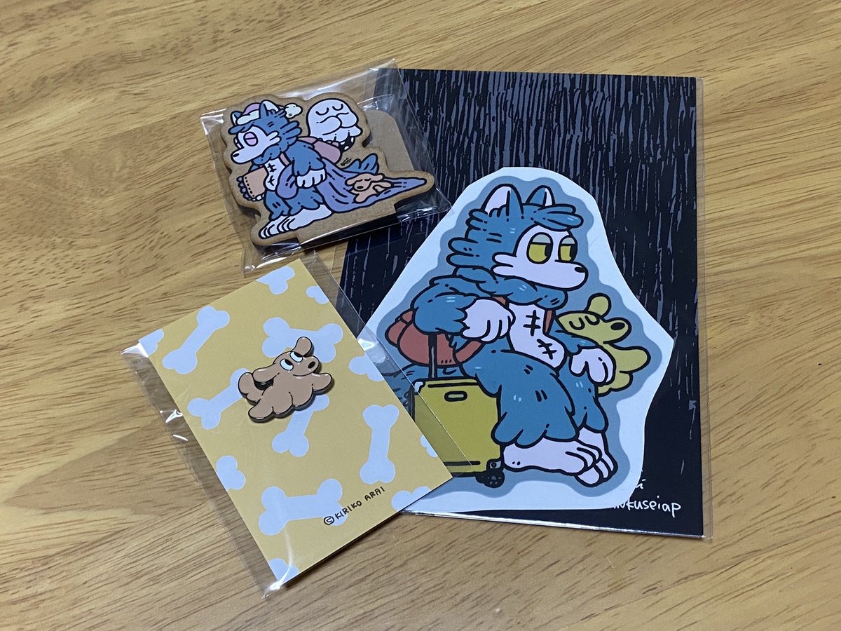 #111ffc | designer (@_111ffc) on Twitter photo 昨日、あらいきりこさんの個展「よくねむる」に行ってきました。
OZONさんが制作されているボードゲームで存じ上げたのですが、犬が 犬がかわいくて、とても。(勿論すべてかわいいです)
久々に展示というものに行き、原画や作品との鑑賞者としての関わりかたについて少し意識の変わりを感じました。 昨日、あらいきりこさんの個展「よくねむる」に行ってきました。
OZONさんが制作されているボードゲームで存じ上げたのですが、犬が 犬がかわいくて、とても。(勿論すべてかわいいです)
久々に展示というものに行き、原画や作品との鑑賞者としての関わりかたについて少し意識の変わりを感じました。