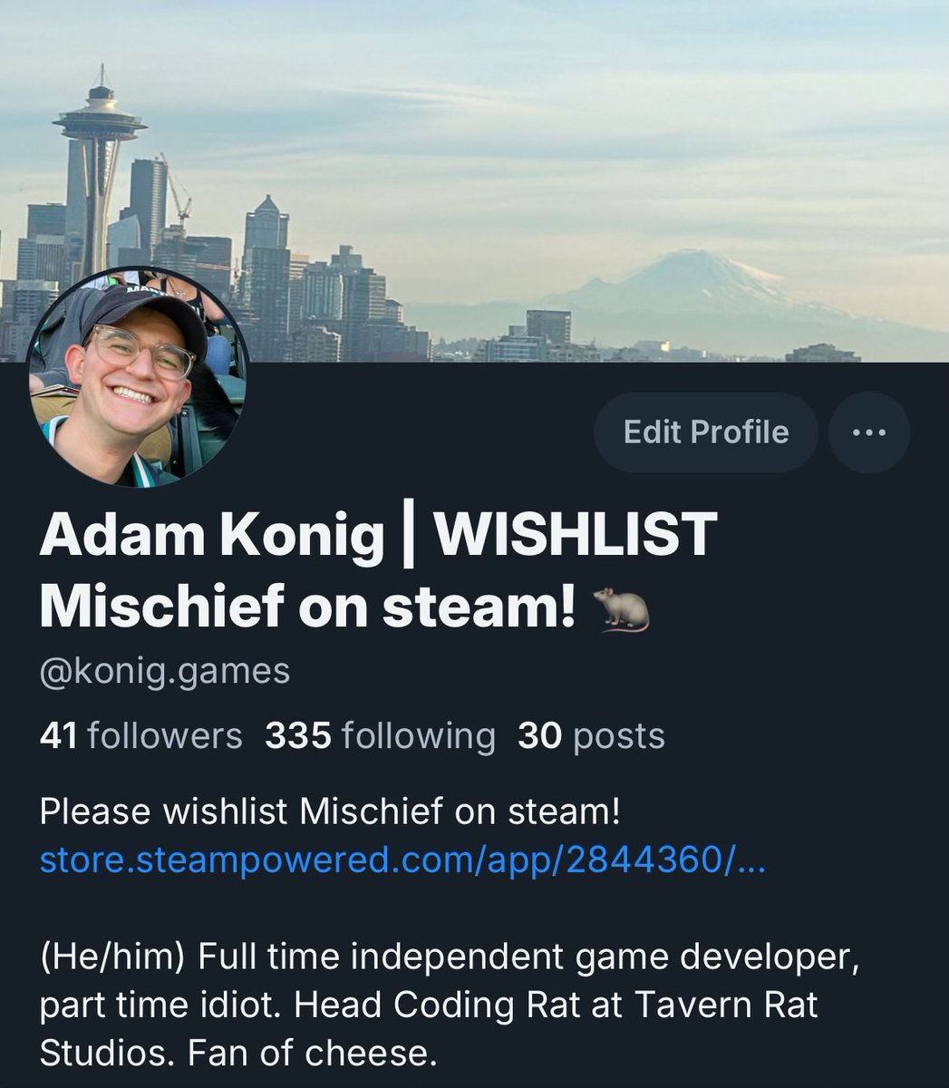 Adam Konig is also on 🦋 tweet media