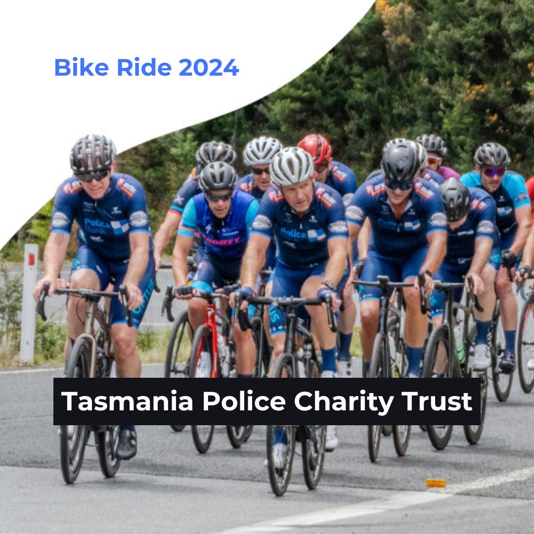 GoFundraise's tweet image. The 18th Annual Tasmania Police Charity Trust Bike Ride is just around the corner! 🚴♀️ The ride supports Down Syndrome Tasmania and Special Olympics Tasmania—two incredible organisations dedicated to helping young Tasmanians reach their full potential. 💙
tpctbikeride.gofundraise.com.au