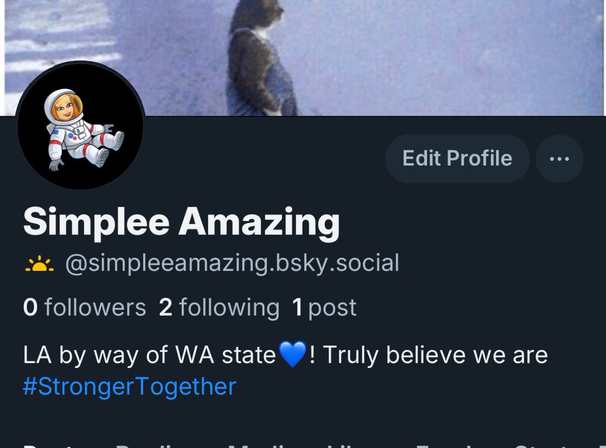 symplee_amazin's tweet image. Hoping to find accounts of likeminded people #Bluesky #StrongerTogether #LeanLeft