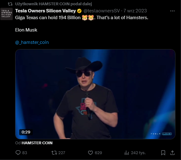 Buy_ThisDomain's tweet photo. Looks like the start of something big… maybe Elon's #Hamster? By the way, let me ask... Wen #Binance📷?  #HAM #HAMSTERCOIN #memestreet

@_hamster_coin https://t.co/DdbMncc1Uf